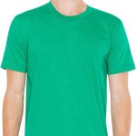 American Apparel unisex-adult Fine Jersey Crewneck Short Sleeve T-Shirt， 2-Pack